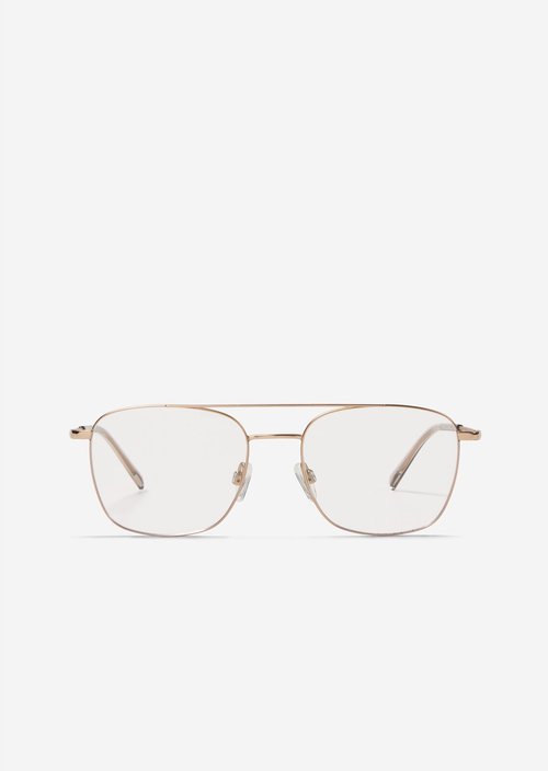 Herren-Brille — Gold
