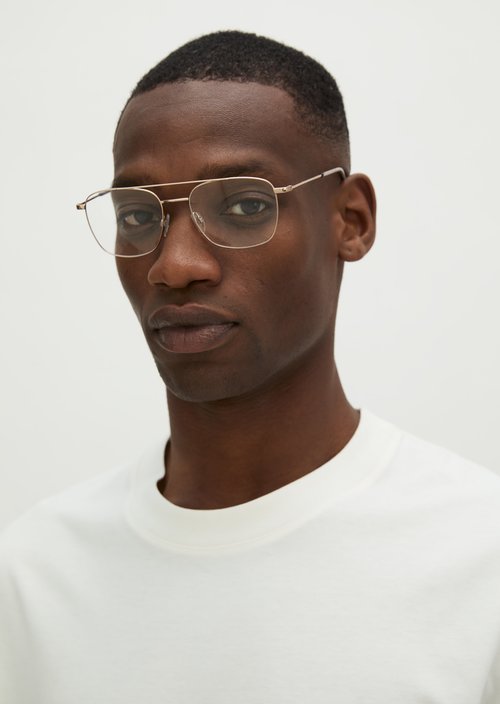 Herren-Brille — Gold