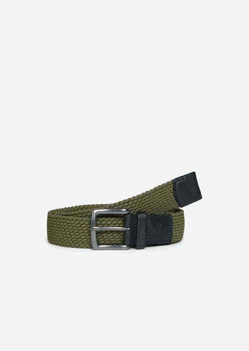 Braided belt M415 in front view