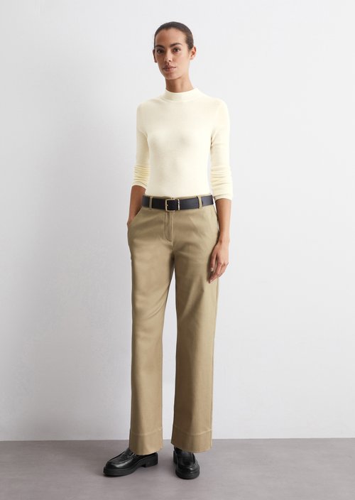 Trousers model Lande wide long — M745
