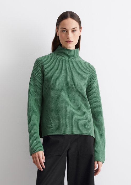 DfC Turtleneck knitted sweater loose — M445