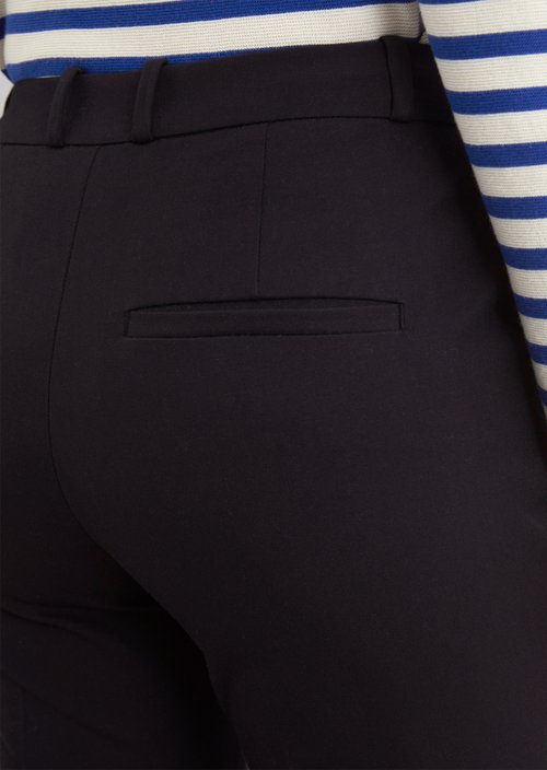 Trousers flared — Dark blue