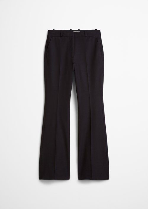 Trousers flared — Dark blue