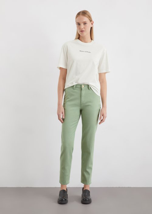 Pants model Iva boyfriend cropped — M460