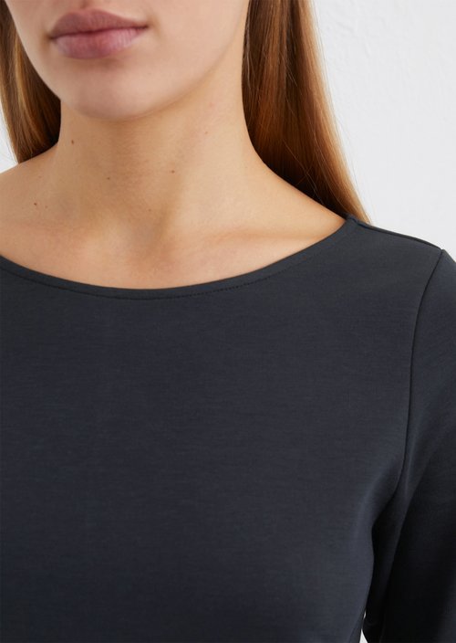 Jersey dress regular — Dark blue