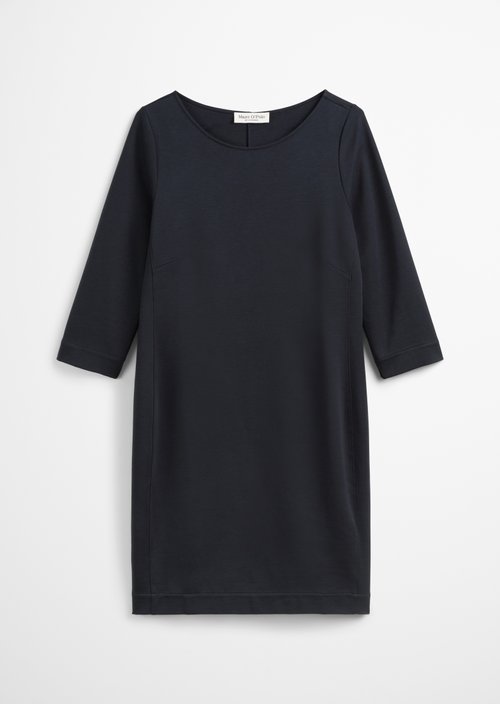 Jersey dress regular — Dark blue