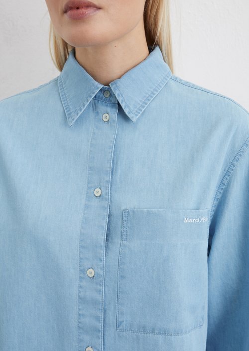 Crop blouse relaxed — M020