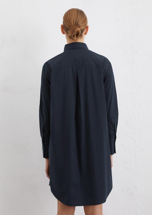 Shirt dress regular — Dark blue