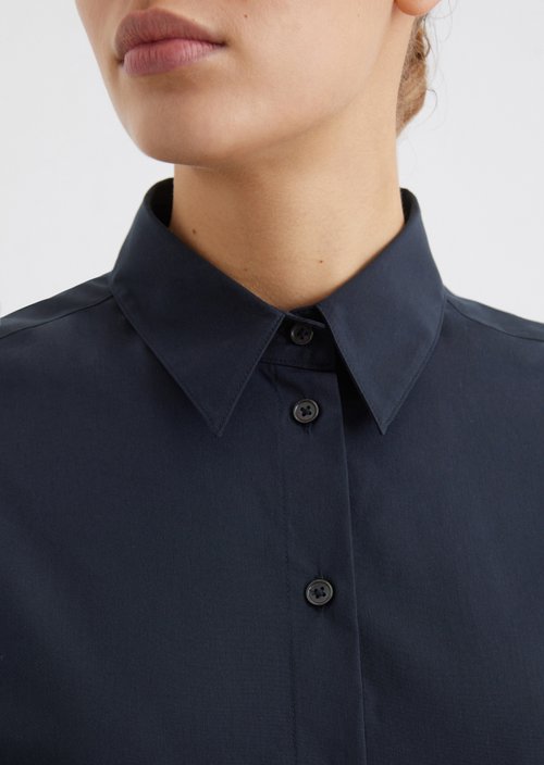Shirt dress regular — Dark blue