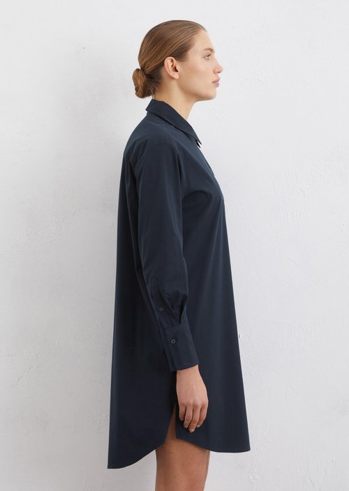 Shirt dress regular — Dark blue