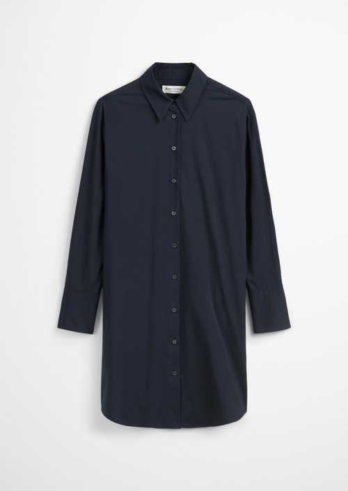 Shirt dress regular — Dark blue