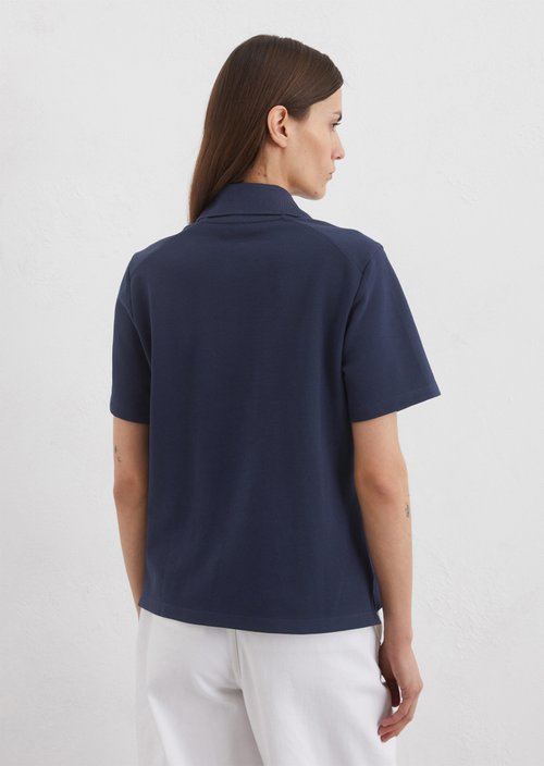 Regular polo shirt — Dark blue