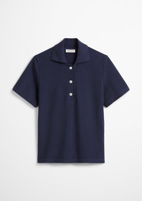 Regular polo shirt — Dark blue