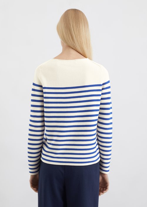 Striped sweater slim — MJ40