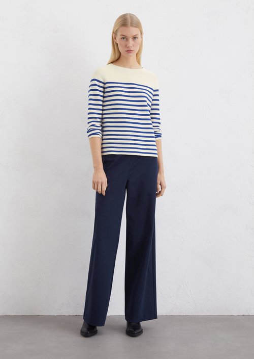 Striped sweater slim — MJ40