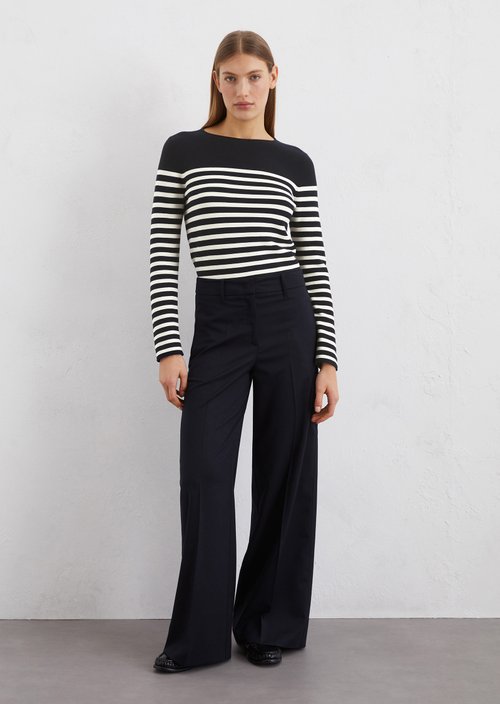 Striped sweater slim — MJ41