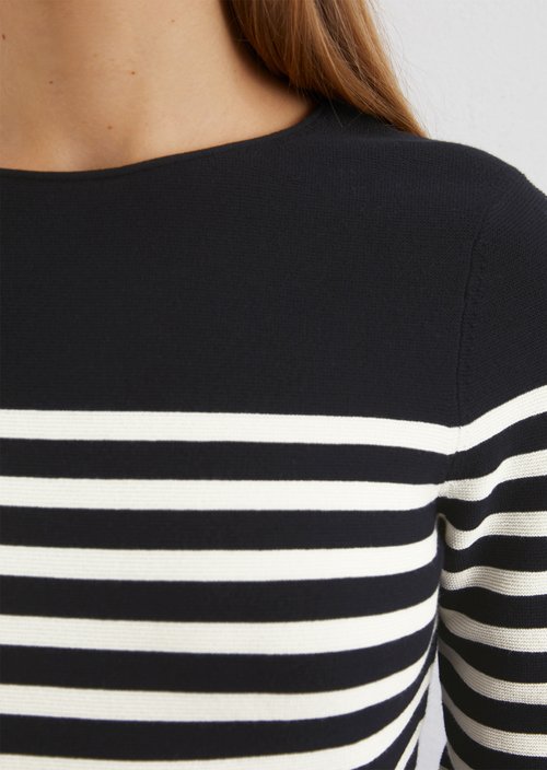 Striped sweater slim — MJ41