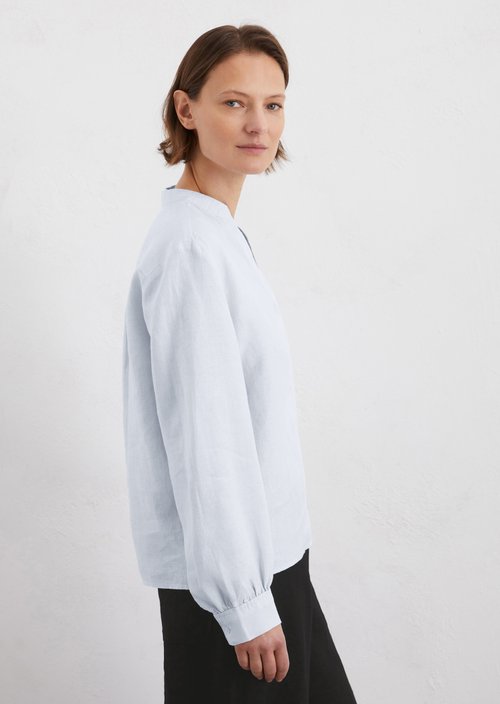 Linen tunic blouse regular — M820