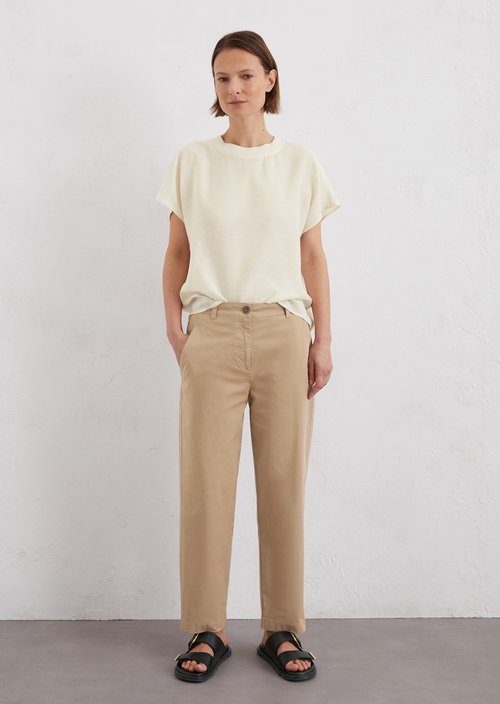 Chino model Rimka tapered — Beige