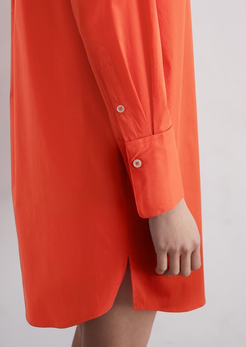 Shirt dress regular — Light red