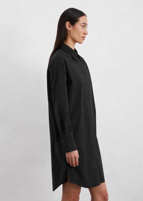 Shirt dress regular — Black