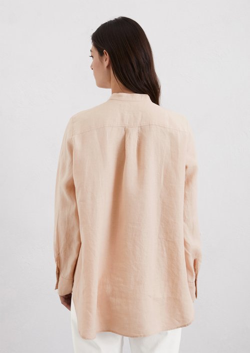 A-shape linen blouse regular — M304