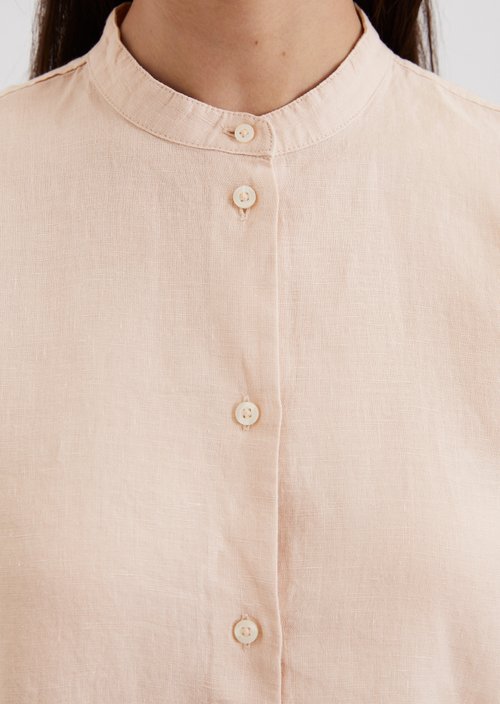 A-shape linen blouse regular — M304