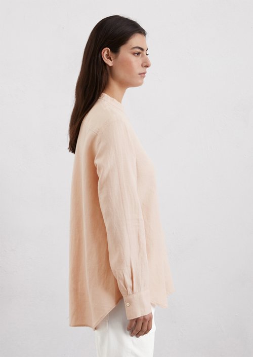 A-shape linen blouse regular — M304