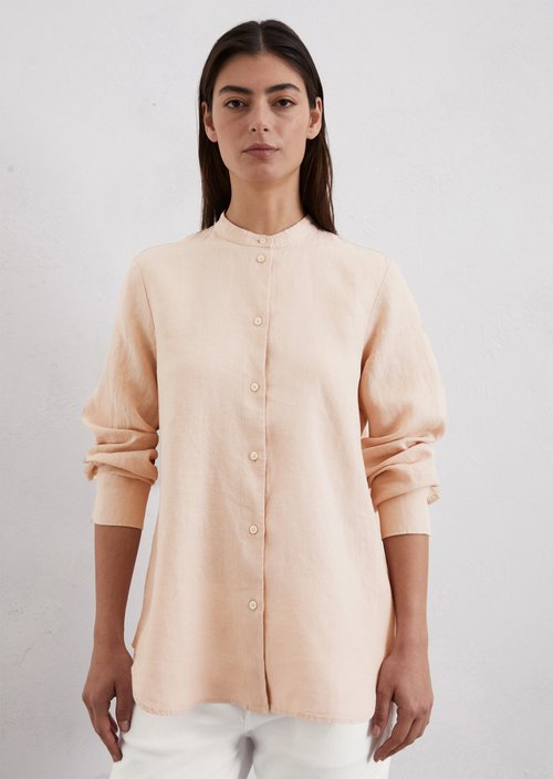 A-shape linen blouse regular — M304