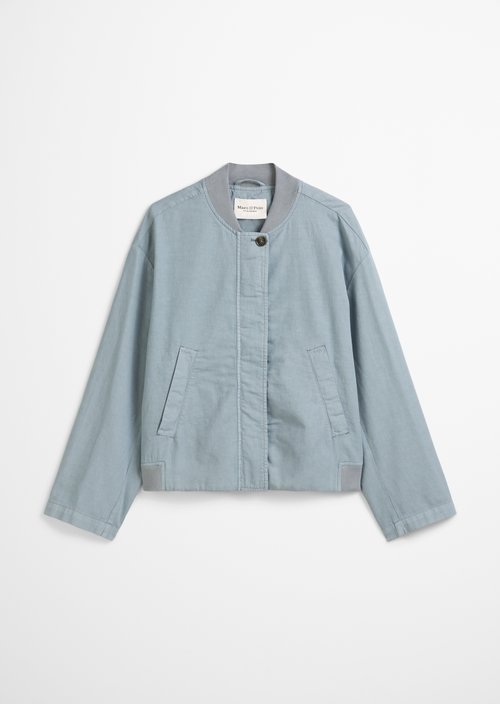 Relaxed blouson — Light blue