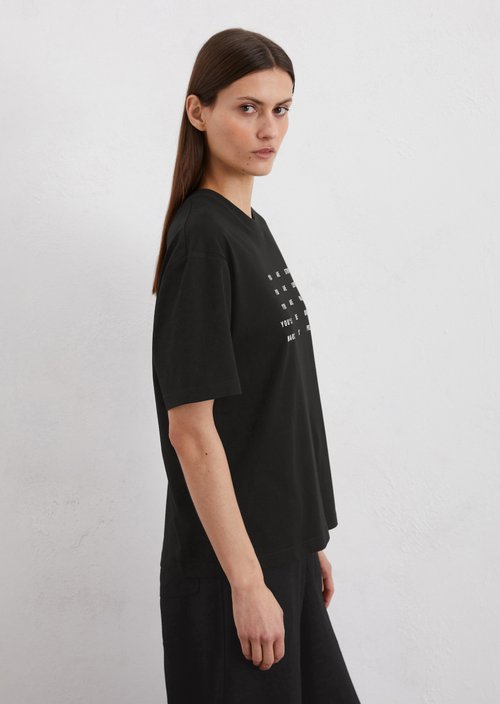 Basic logo T-shirt regular — Black