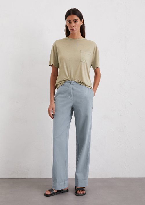 T-shirt regular — Beige