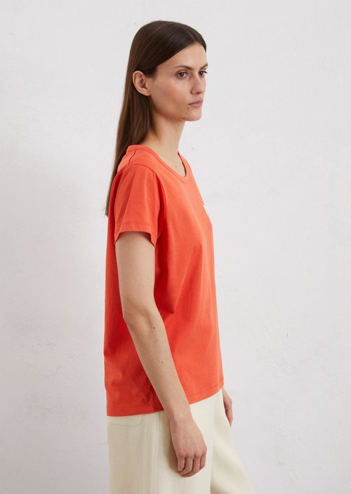Print T-shirt regular — Light red