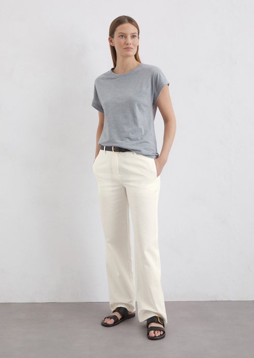 T-shirt loose — Light blue