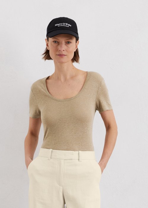 T-shirt regular — Beige