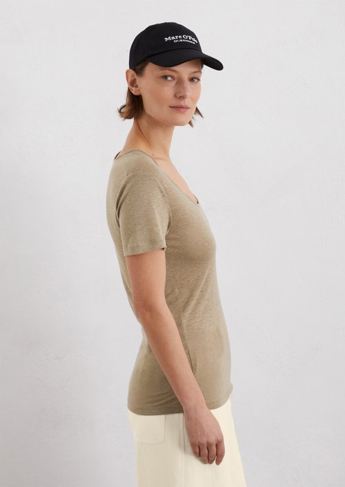 T-shirt regular — Beige