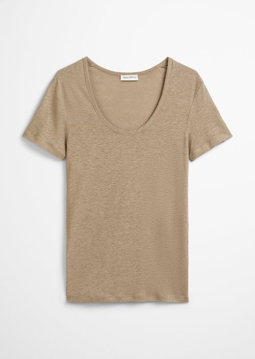 T-shirt regular — Beige