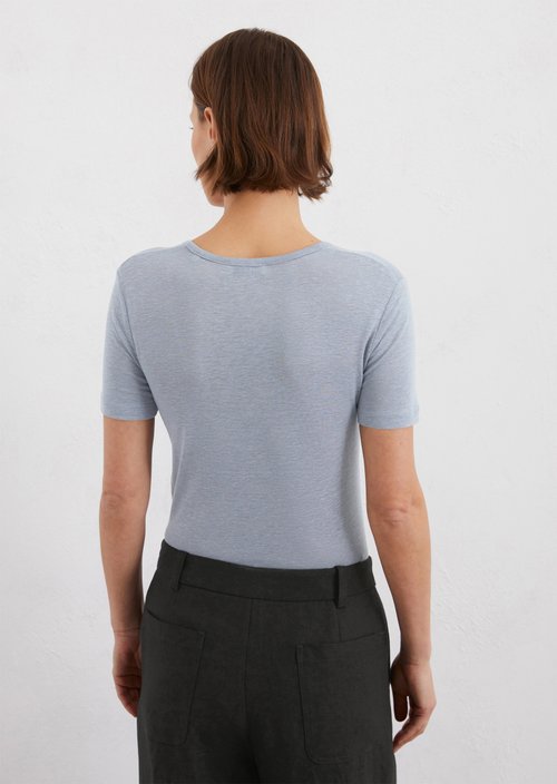 T-shirt regular — Light blue