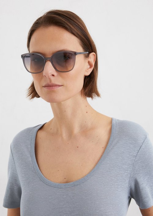 T-shirt regular — Light blue