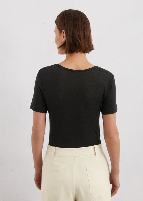 T-shirt regular — Black
