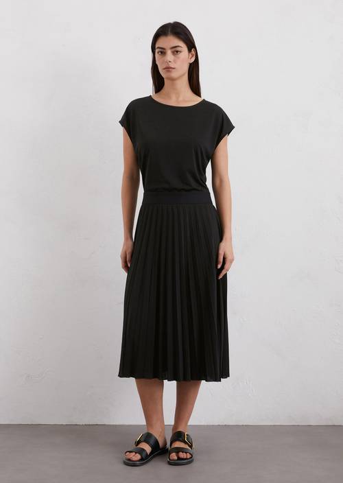 polo dress with pleated skirt Korean Gray Pleated Polo Dress Casual Sporty Style