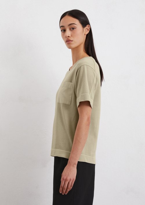 Relaxed T-shirt — Beige