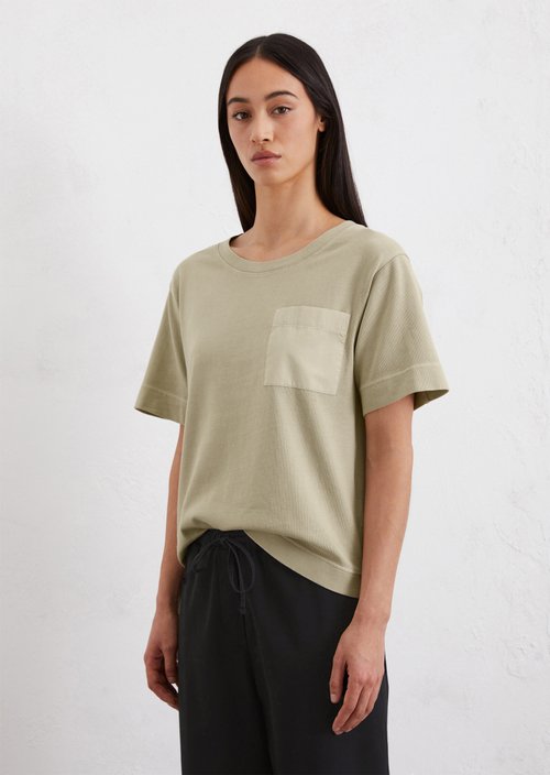 Relaxed T-shirt — Beige