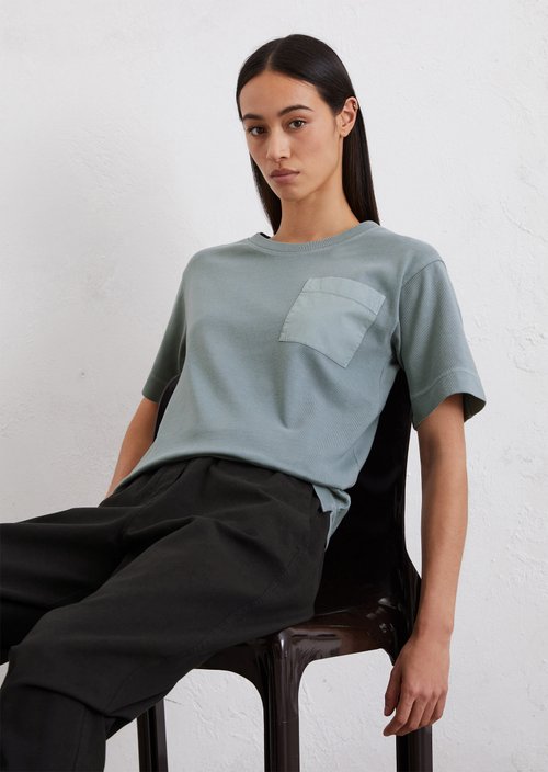 Relaxed T-shirt — Light blue