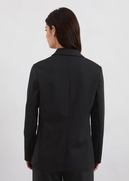 Jersey blazer — Black