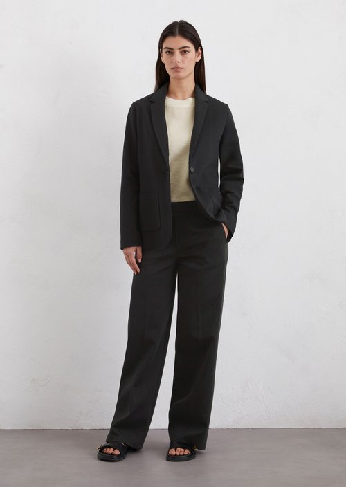 Jersey blazer — Black