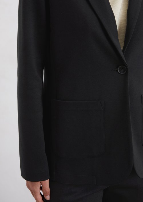 Jersey blazer — Black