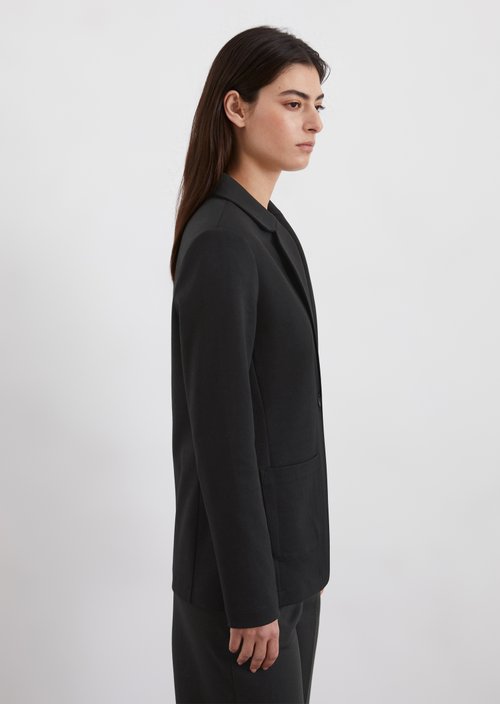 Jersey blazer — Black