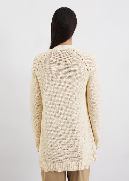 Cardigan loose — Natural cotton