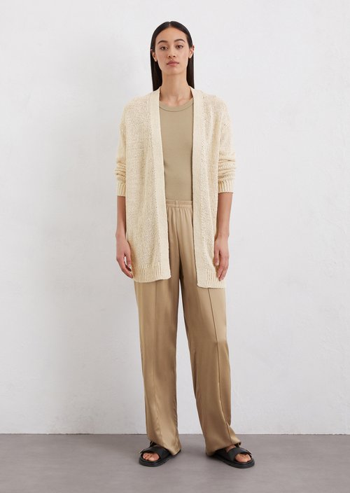 Cardigan loose — Natural cotton